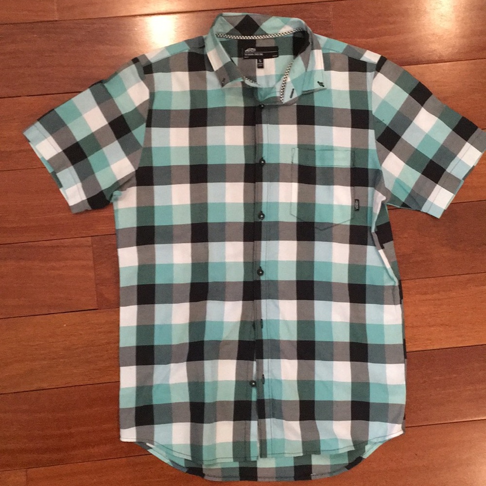 Vans button down.